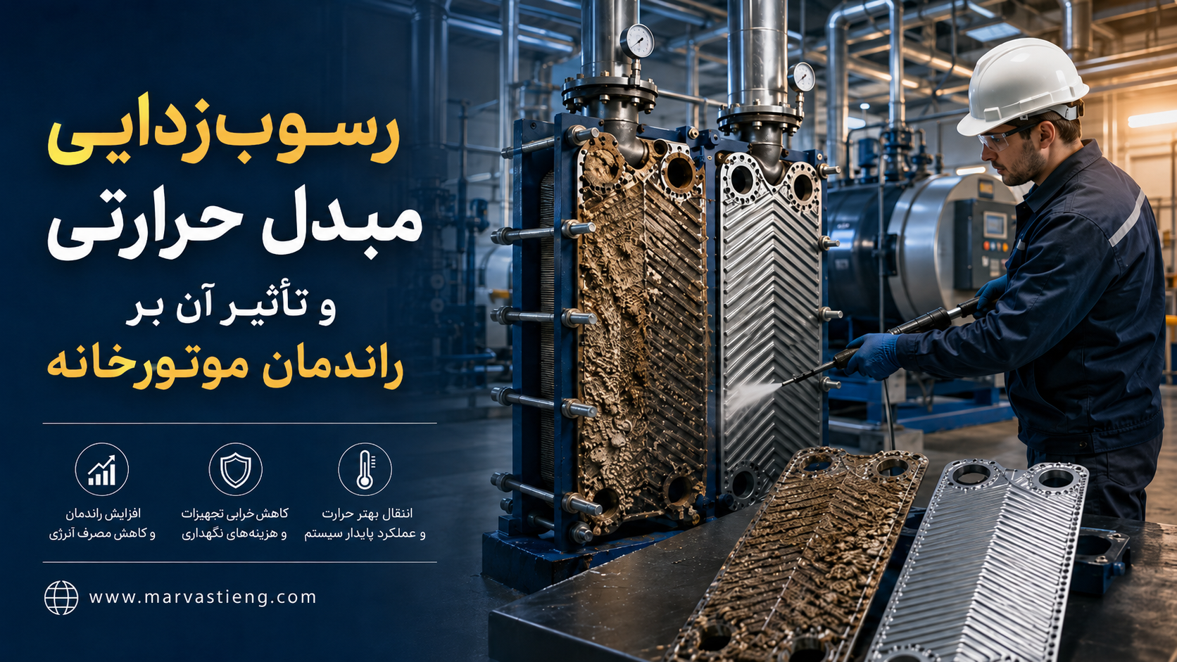 رسوب زدایی مبدل حرارتی